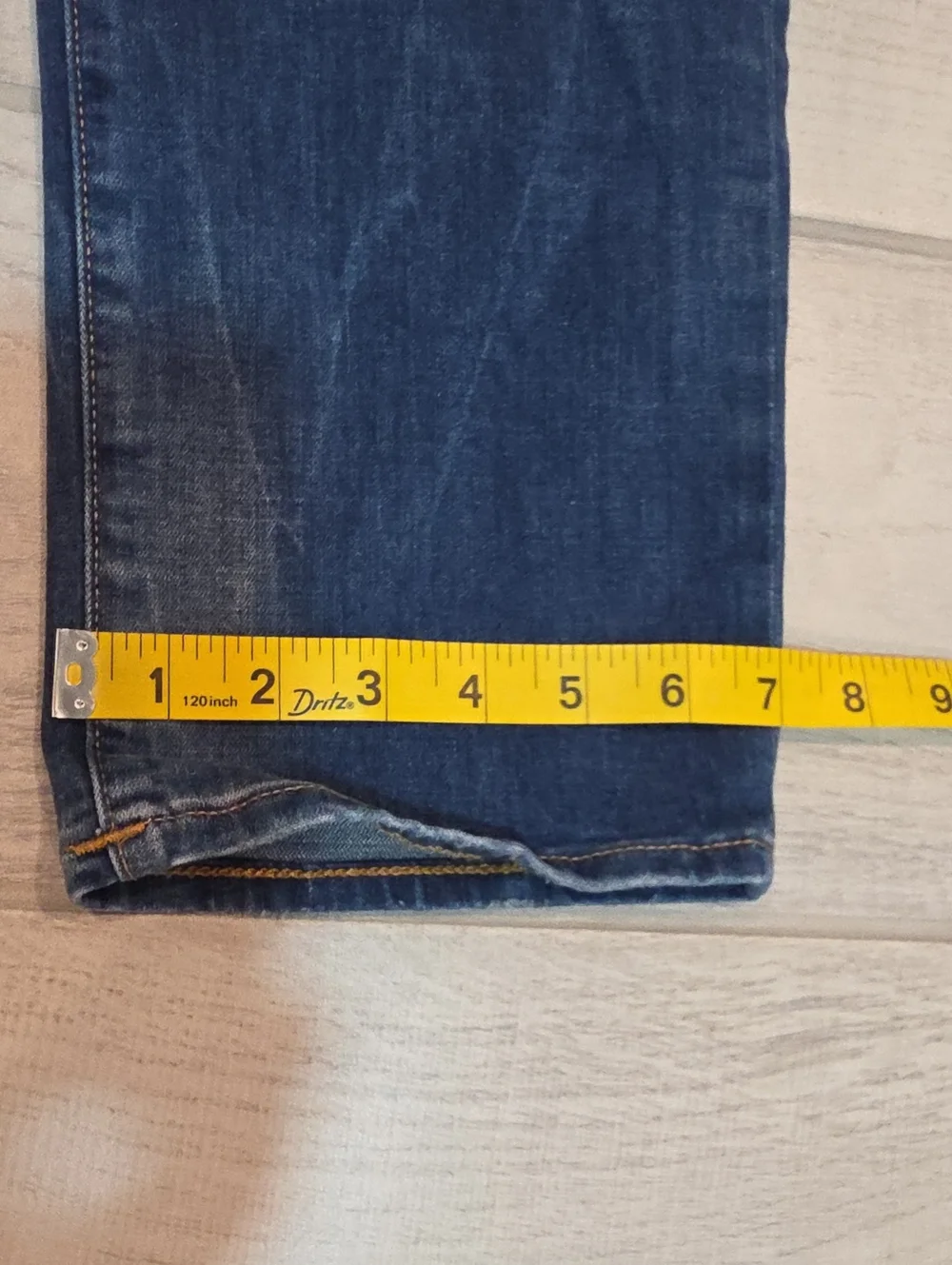 True Religion Rocco Relaxed Skinny Distressed Men's Size 38x34 Stretch